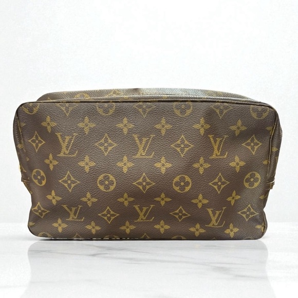 Louis Vuitton Monogram Leather Toiletry Trousse 28 Clutch Bag - Picture 1 of 8